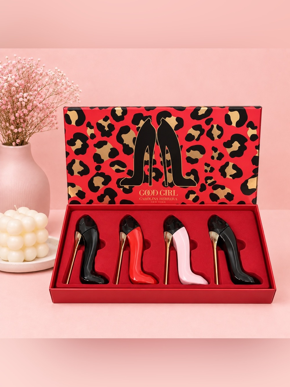 👠❤️ GOOD GIRL HIGH HEEL PERFUME COLLECTION | 4-PIECE 30ML GIFT SET ✨